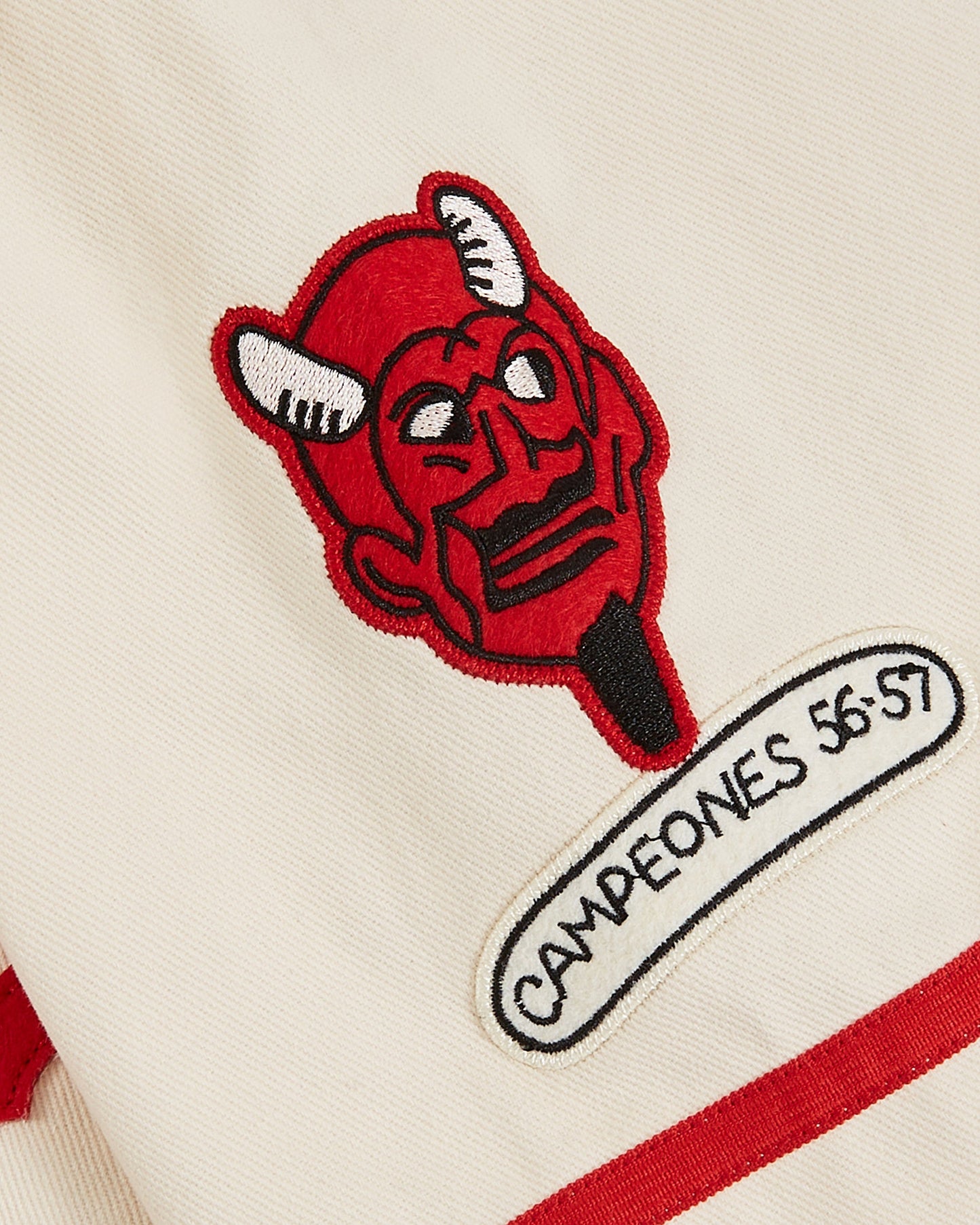 Diablos Rojos del Mexico Cotton Twill Baseball Jersey