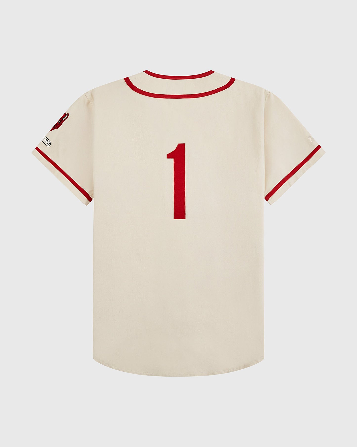 Diablos Rojos del Mexico Cotton Twill Baseball Jersey