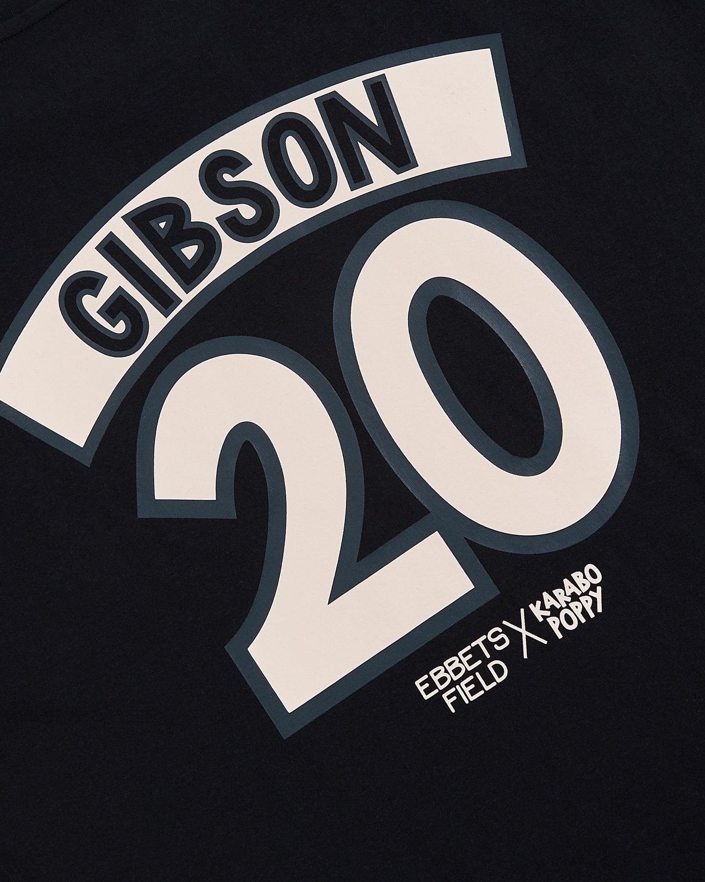 Karabo Poppy x Ebbets Field Josh Gibson Short Sleeve Graphic Tee
