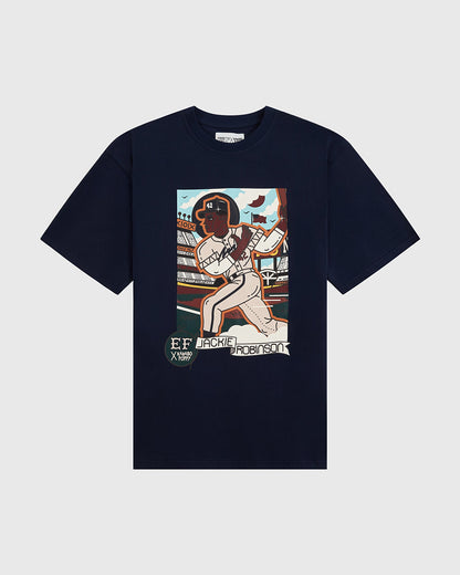 Karabo Poppy x Ebbets Field Jackie Robinson Short Sleeve Graphic Tee