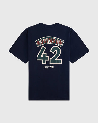 Karabo Poppy x Ebbets Field Jackie Robinson Short Sleeve Graphic Tee