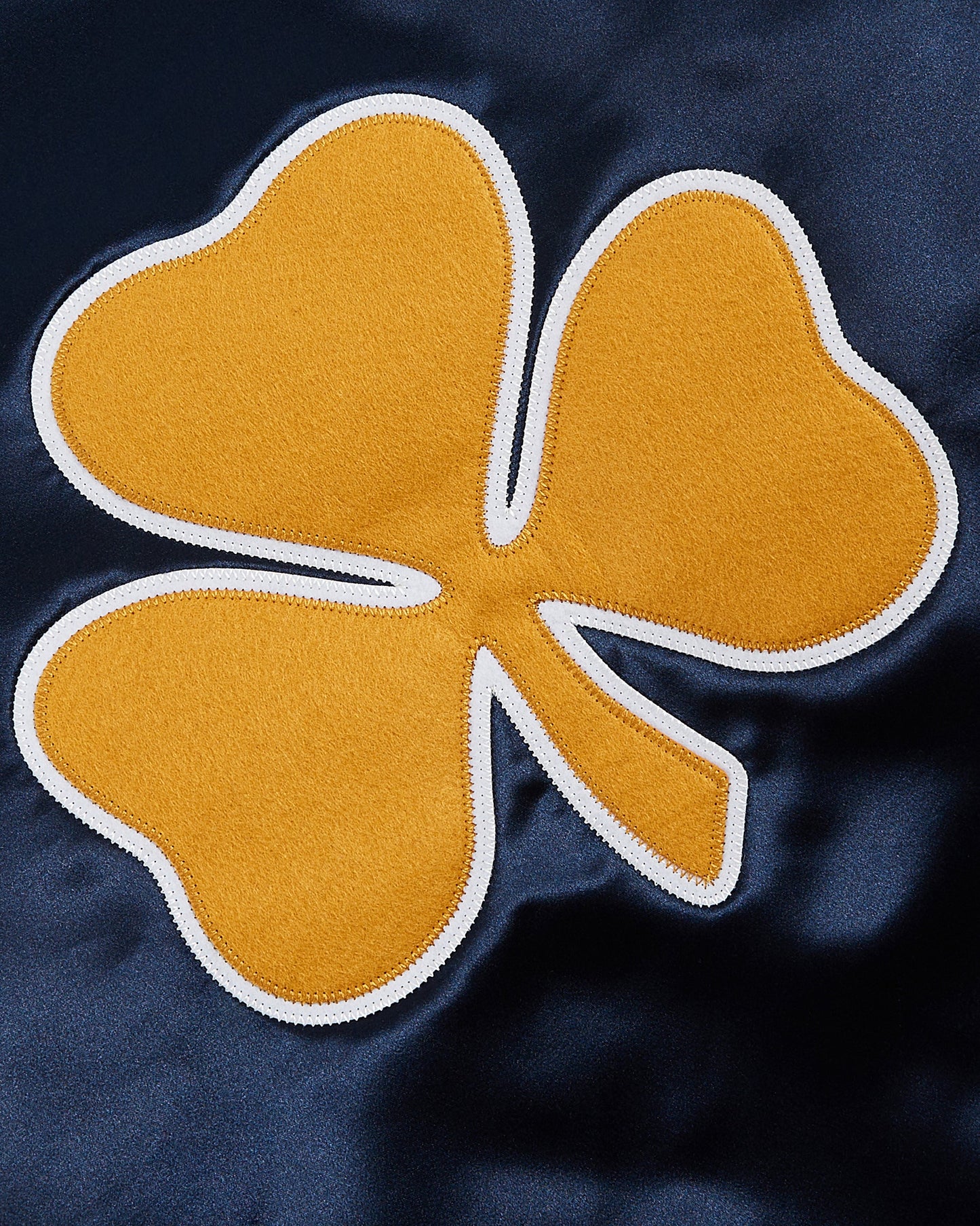 Notre Dame Satin Varsity Jacket
