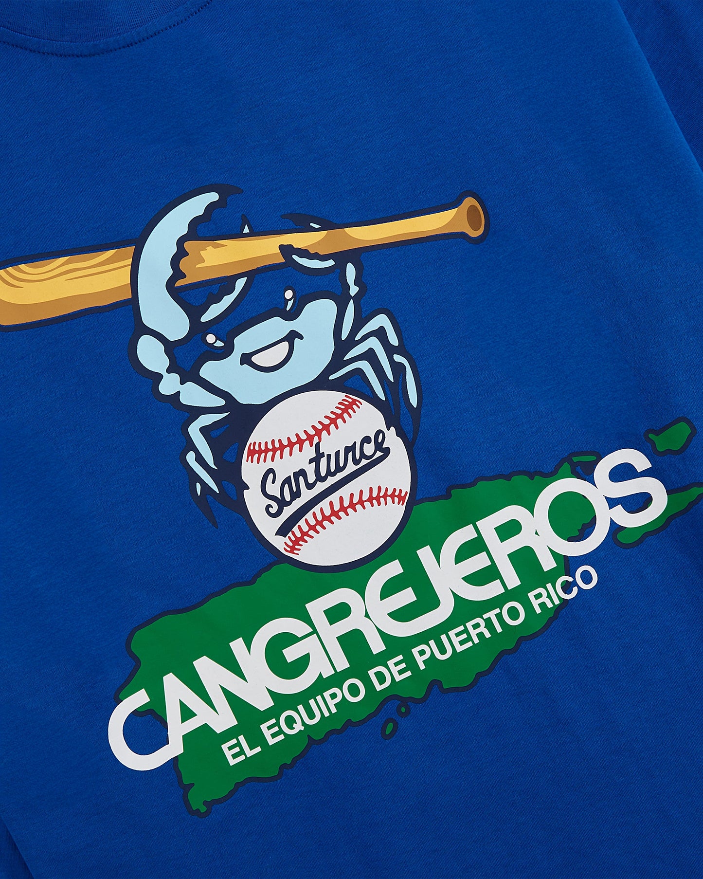 Santurce Cangrejeros Short Sleeve Graphic Tee