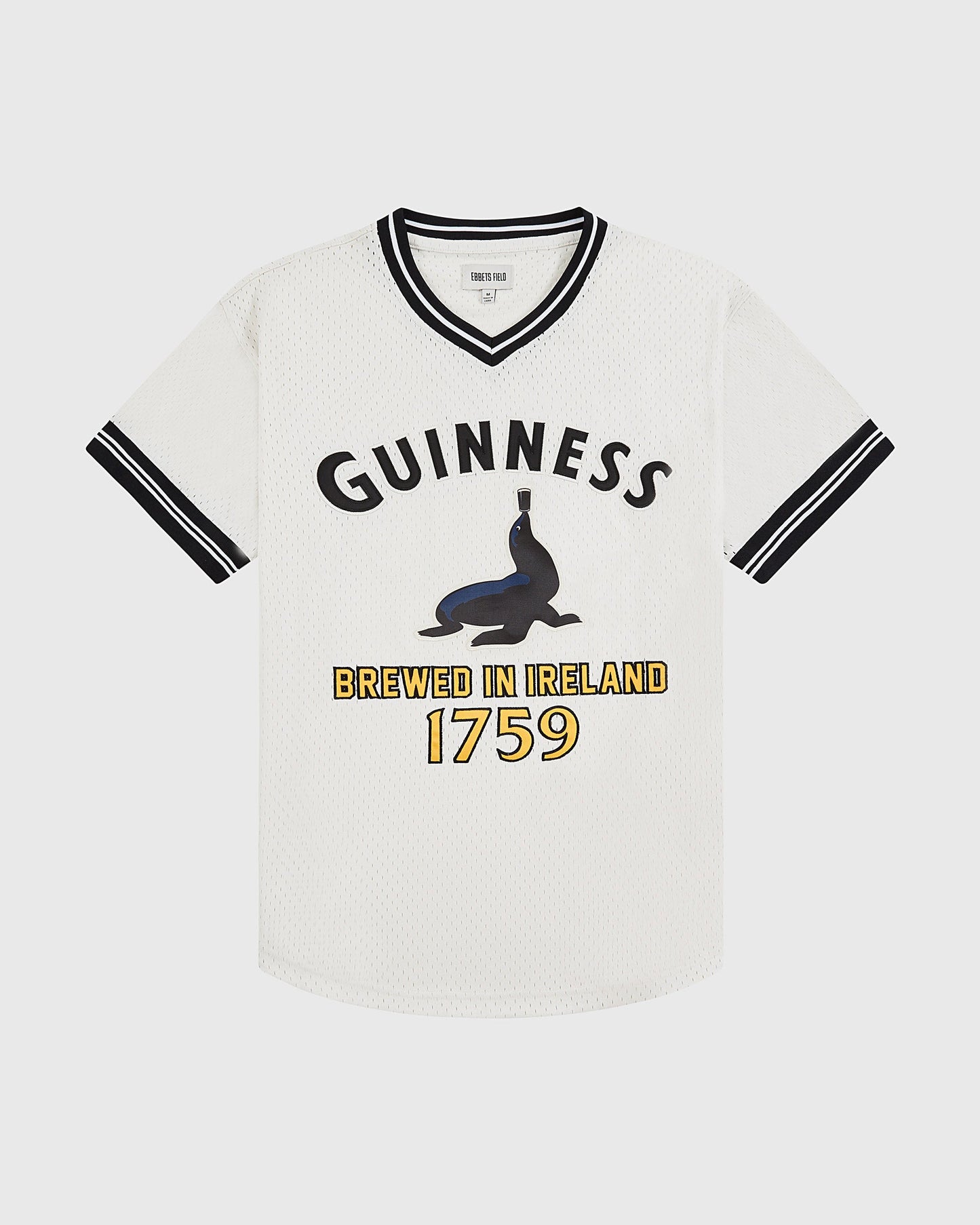 Guinness Seal Mesh V-Neck Jersey