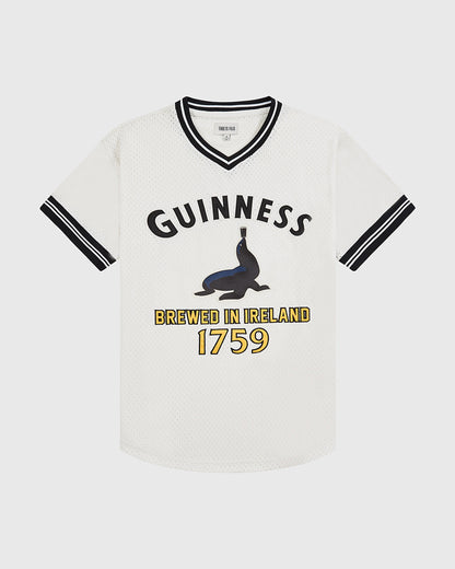 Guinness Seal Mesh V-Neck Jersey
