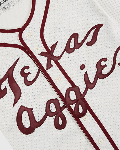 Texas A&M University 1952 Mesh Baseball Jersey