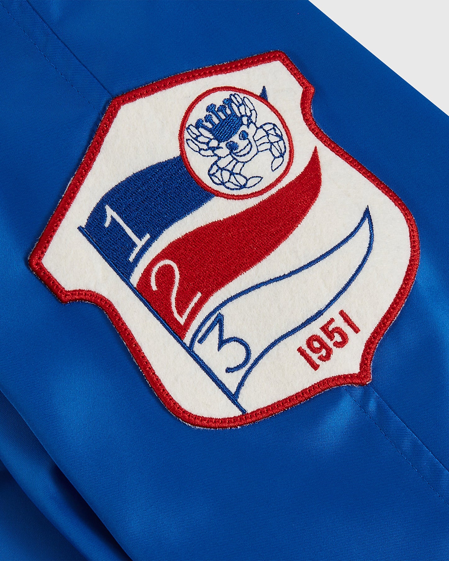 Santurce Cangrejeros Cotton Lined Satin Varsity Jacket
