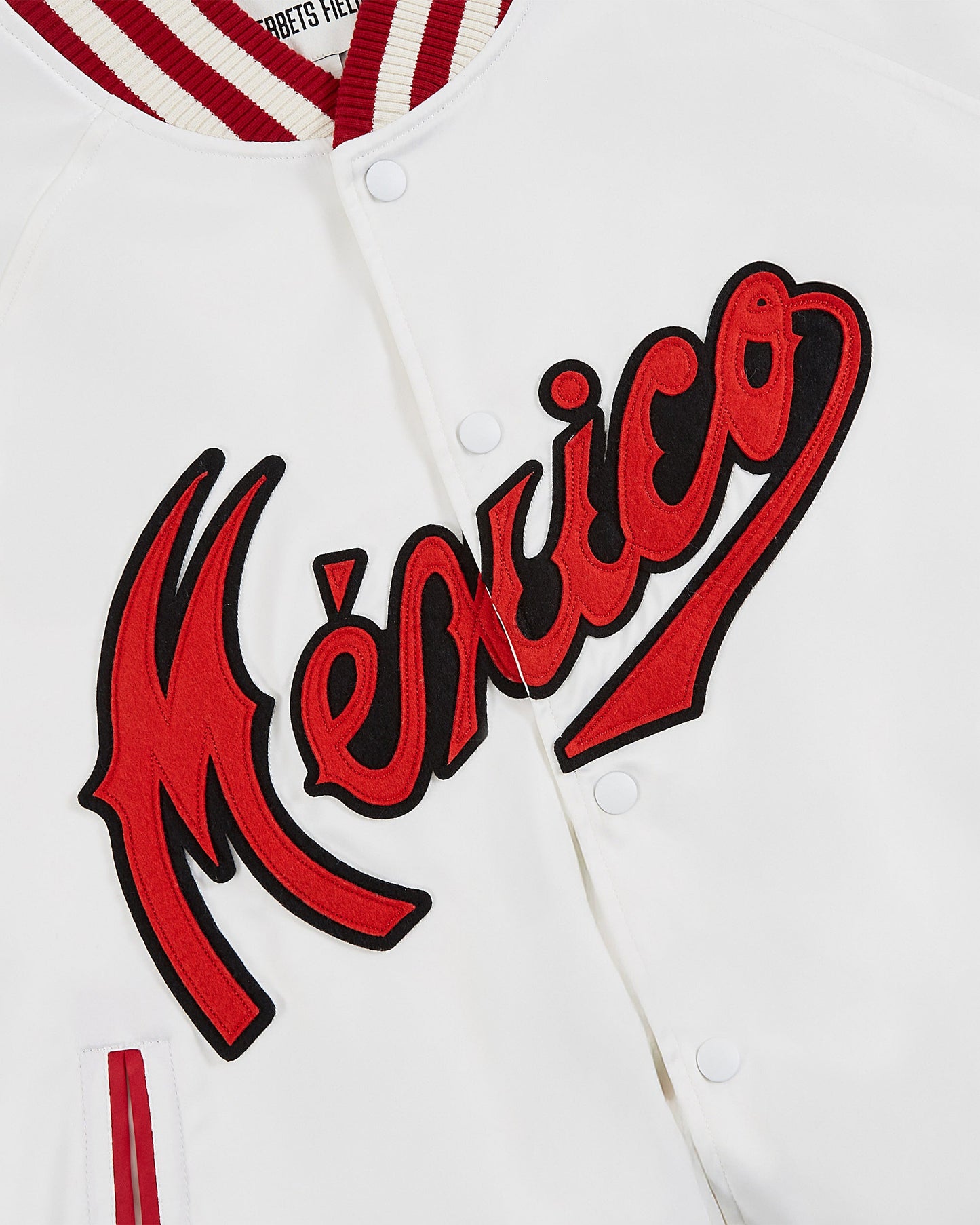 Diablos Rojos del Mexico Satin Varsity Jacket
