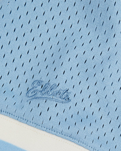 Jackie Robinson Powder Blue V-Neck Mesh Jersey