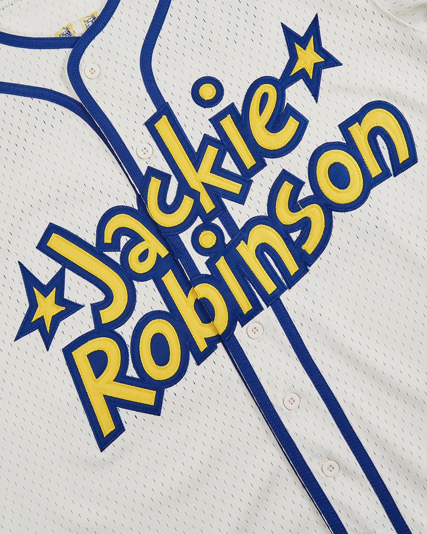 Jackie Robinson Comic Book Hero Mesh Baseball Jersey