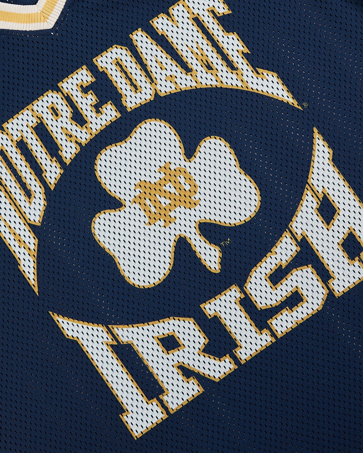 University of Notre Dame V-Neck Mesh Jersey