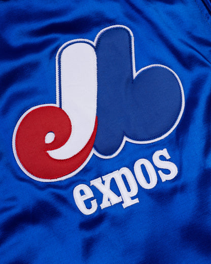 Montreal Expos 1969 Authentic All Satin Varsity Jacket