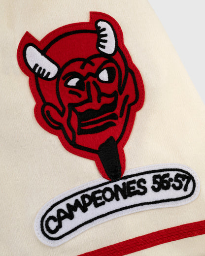 Mexico City Red Devils 1957 Authentic Wool Home Jersey