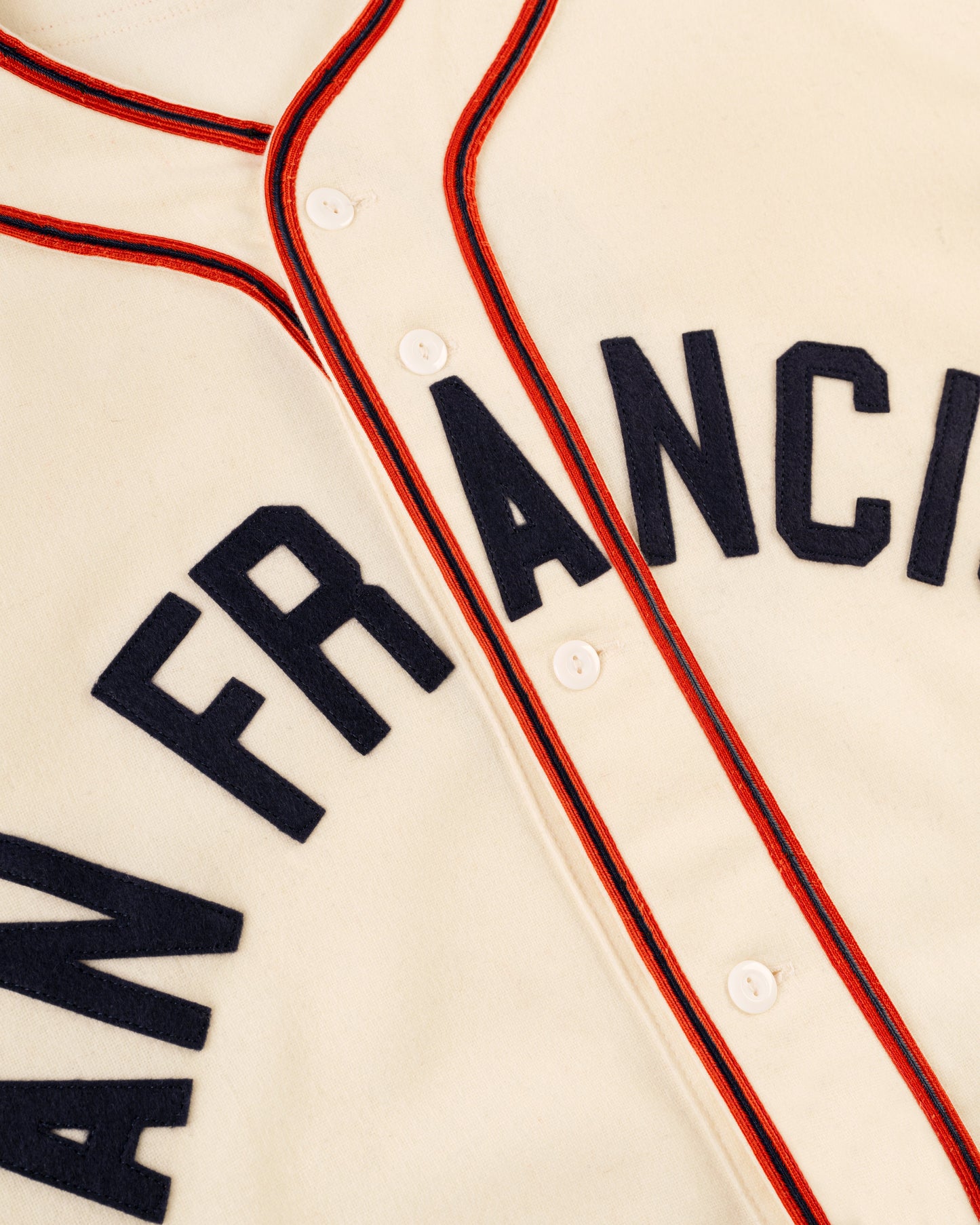 San Francisco Sea Lions 1946 Authentic Wool Home Jersey