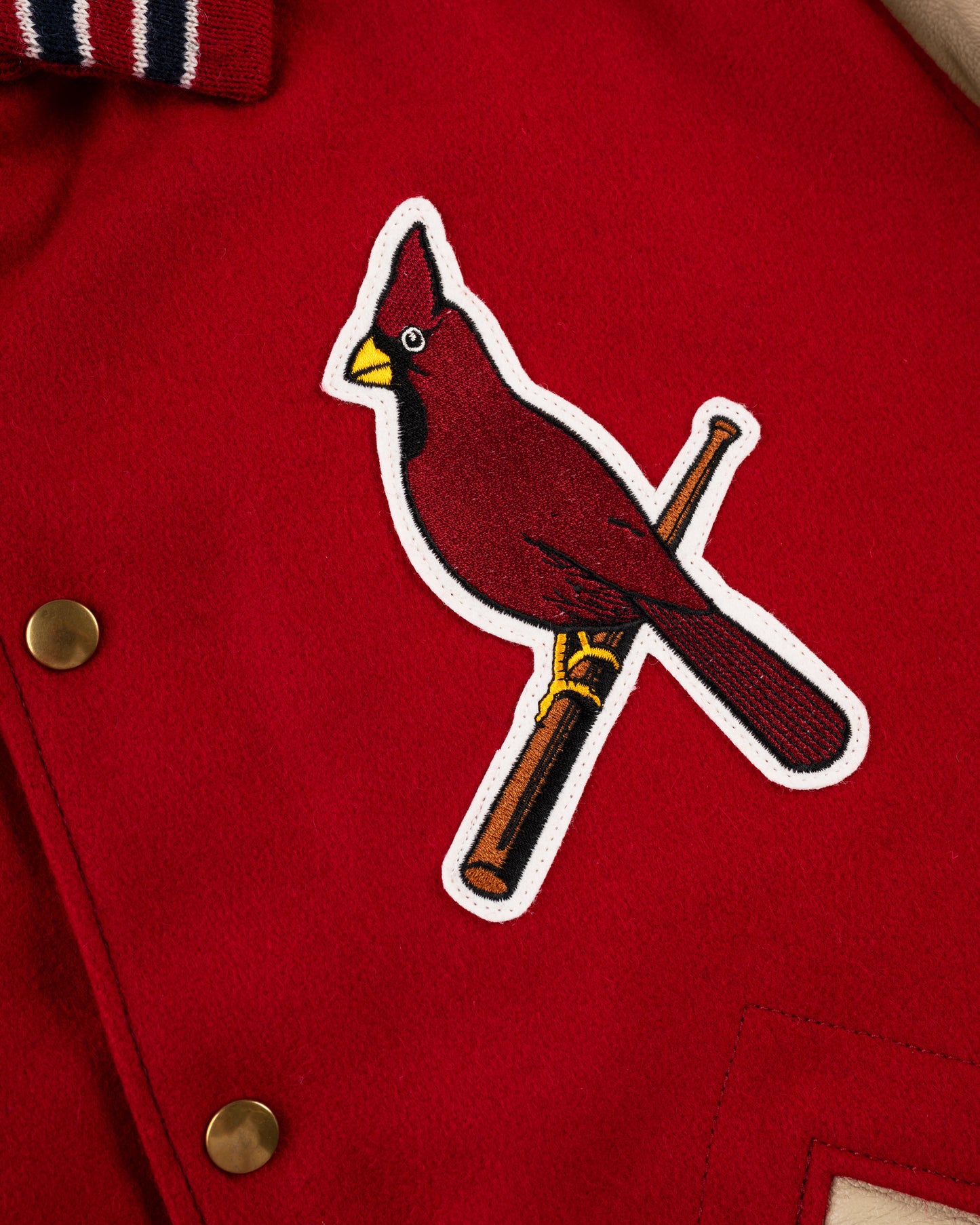 St. Louis Cardinals 1940 Authentic Wool & Leather Jacket