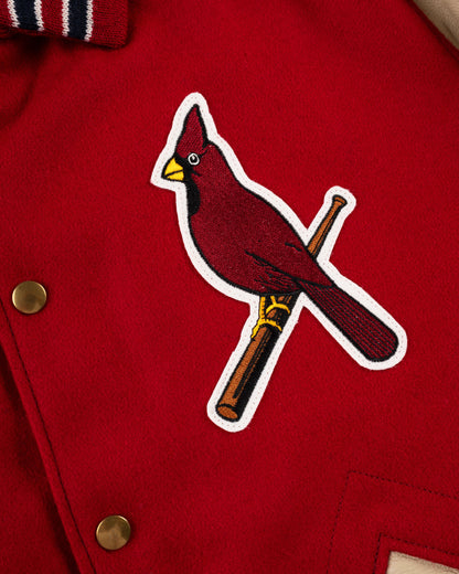 St. Louis Cardinals 1940 Authentic Wool & Leather Jacket