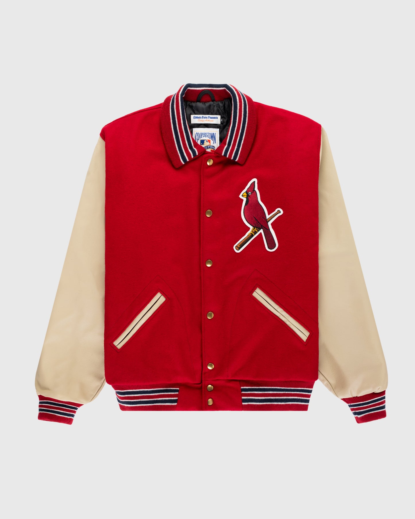 St. Louis Cardinals 1940 Authentic Wool & Leather Jacket