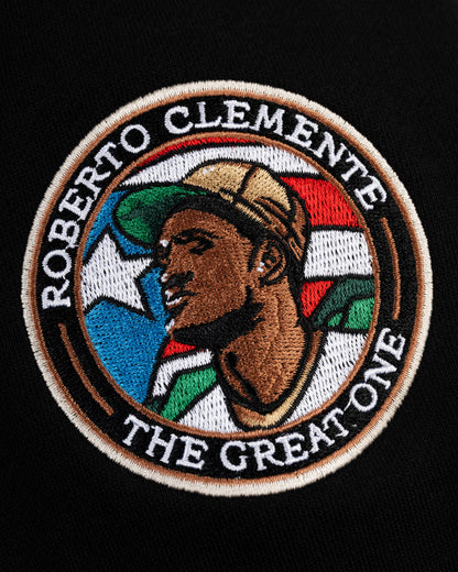 Roberto Clemente French Terry Feld Pullover Hoodie