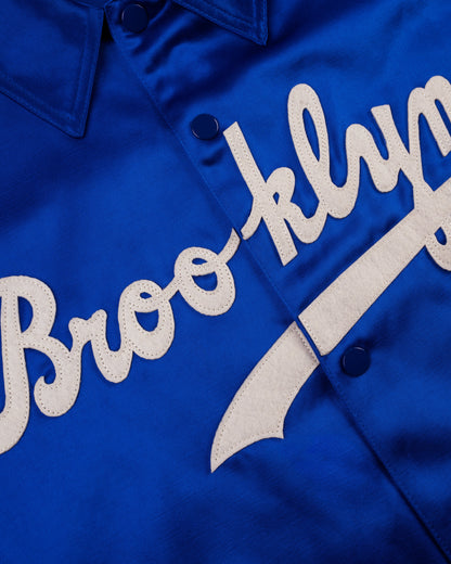 Brooklyn Dodgers 1945 Satin Windbreaker Jacket