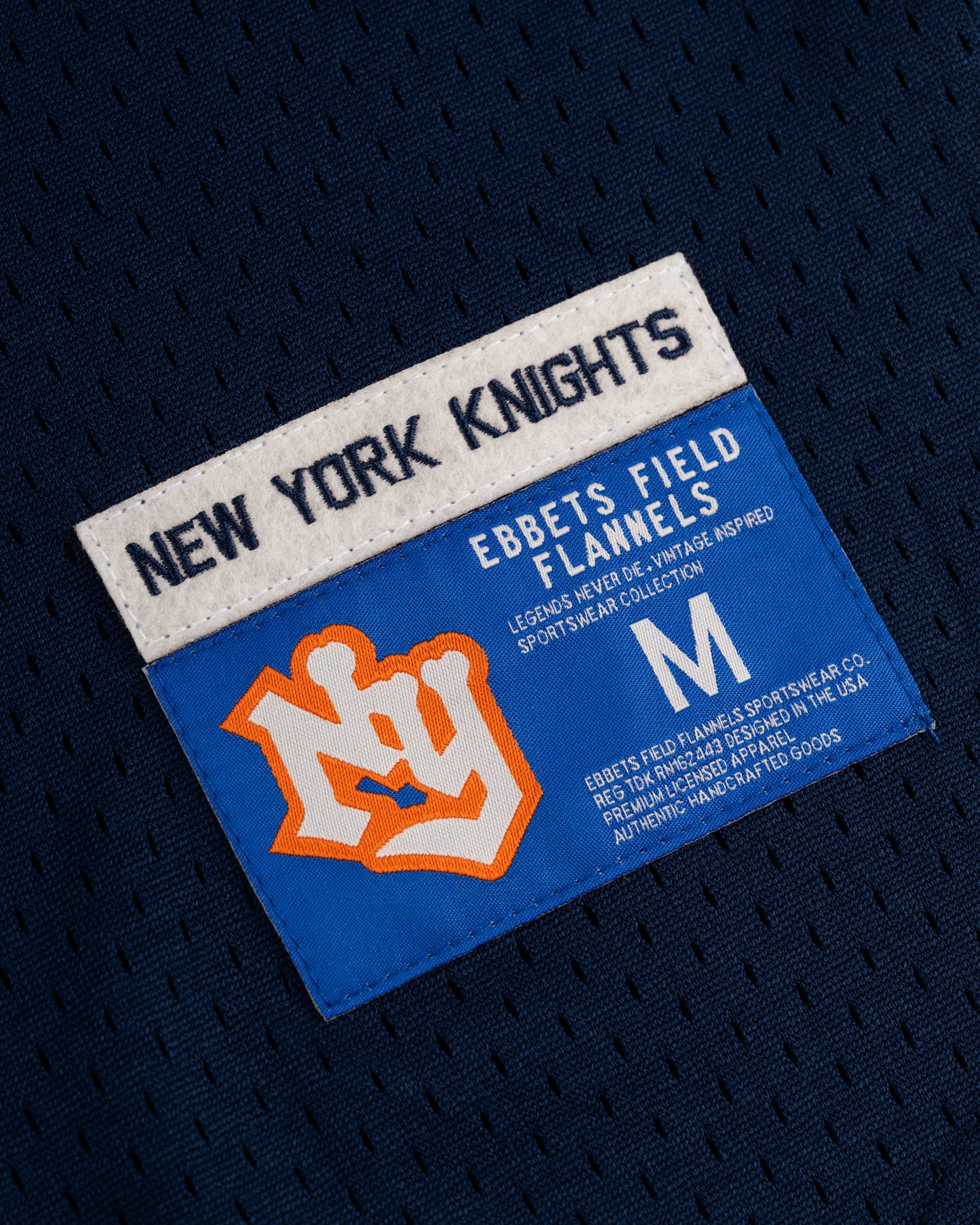 New York Knights Mesh V-Neck Jersey