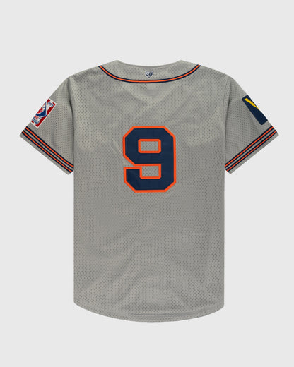 New York Knights Mesh Button-Up Baseball Jersey