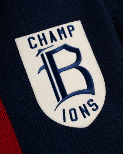 Boston Braves 1915 Wool Shawl Collar Sweater
