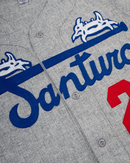 Santurce Cangrejeros 1954 Authentic Wool Road Baseball Jersey