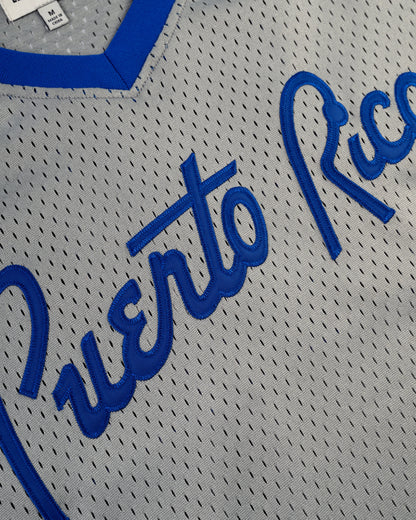 Puerto Rico 1958 National Team Mesh V-Neck Jersey