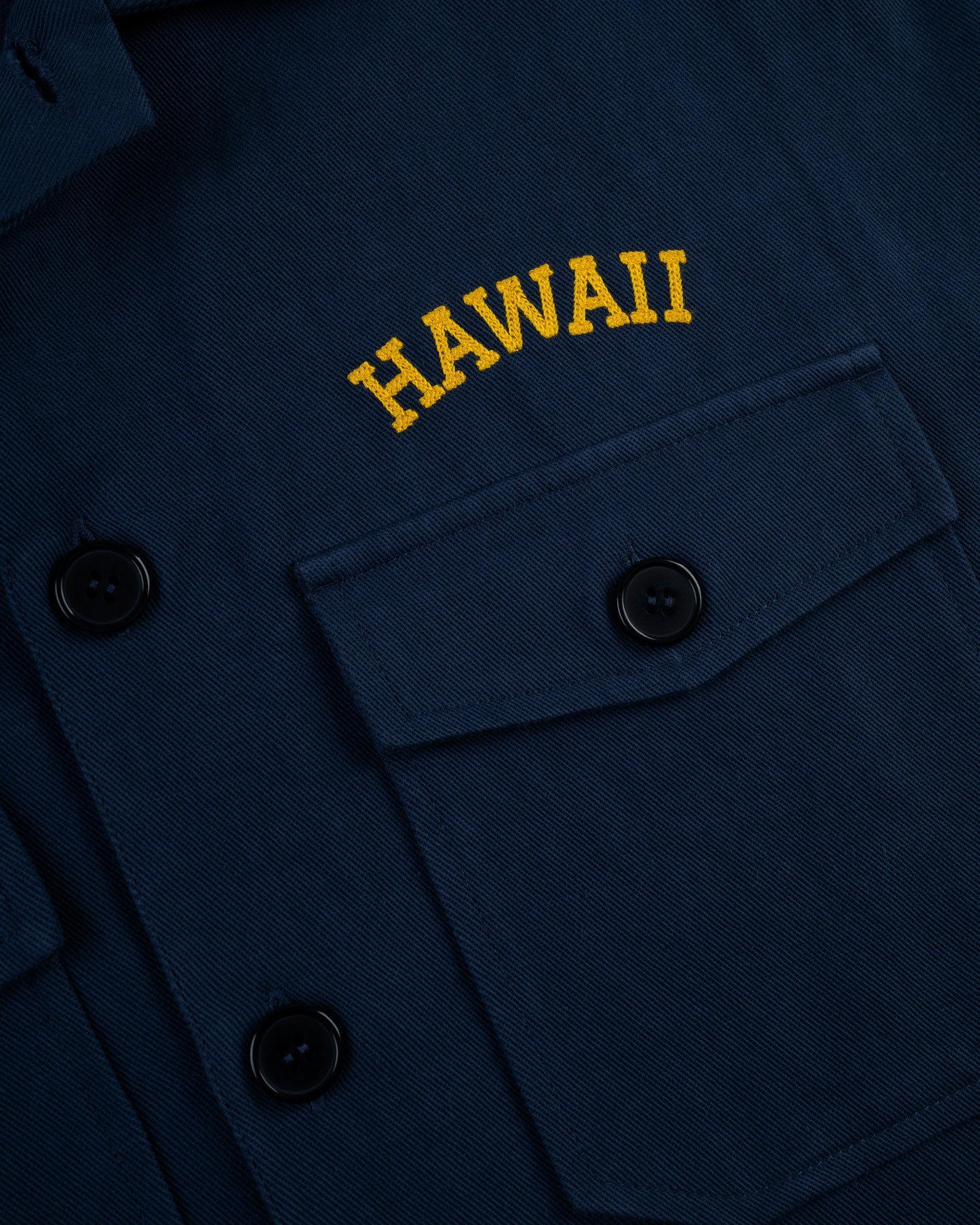 Hawaii Islanders (PCL) Cotton Linen Grounds Crew Short Sleeve Workshirt