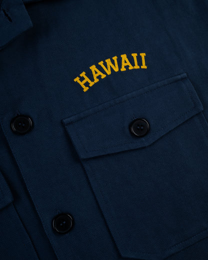 Hawaii Islanders (PCL) Cotton Linen Grounds Crew Short Sleeve Workshirt