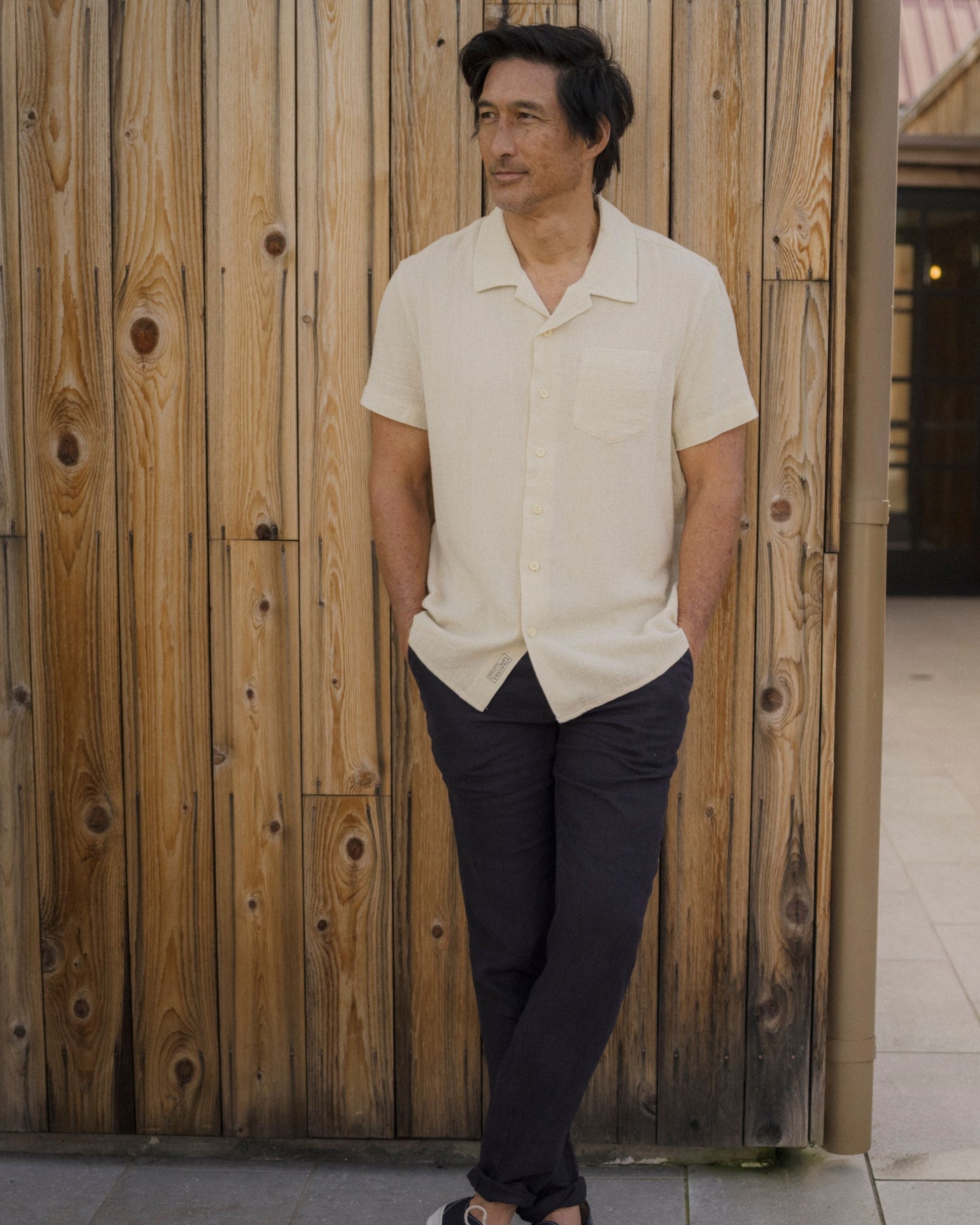 Wiziwigi Cabana Shirt - Pelican White
