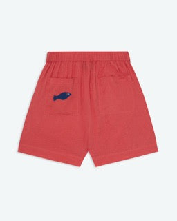 Lowie Applique Red Sea Shorts