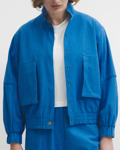 Lowie Cobalt Bomber Jacket