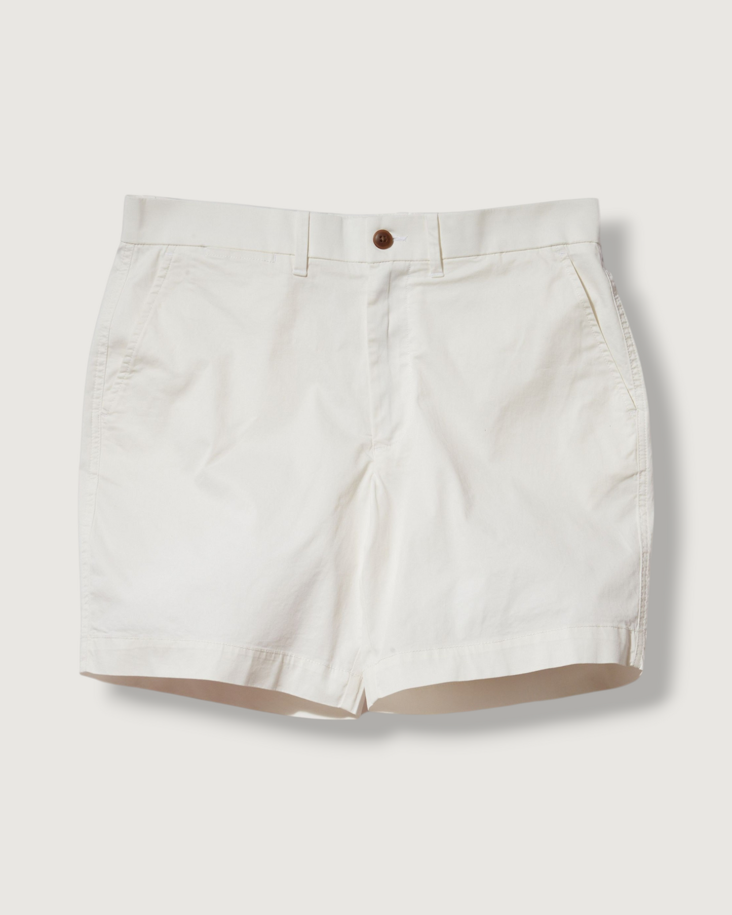 Thompson Flex Stretch Shorts 7"- White