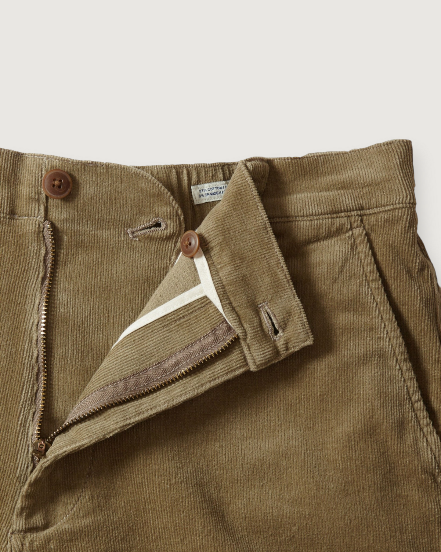 Corduroy Trail Short  8" - Dune