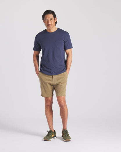 Corduroy Trail Short  8" - Dune