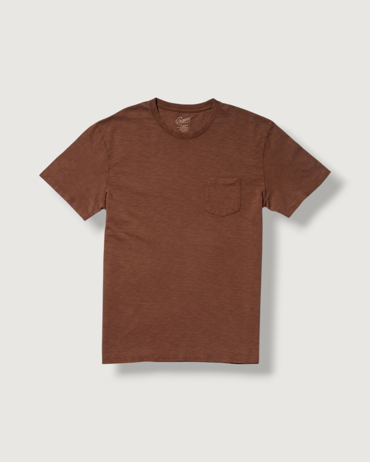 Sunwashed Pocket Tee - Rubber