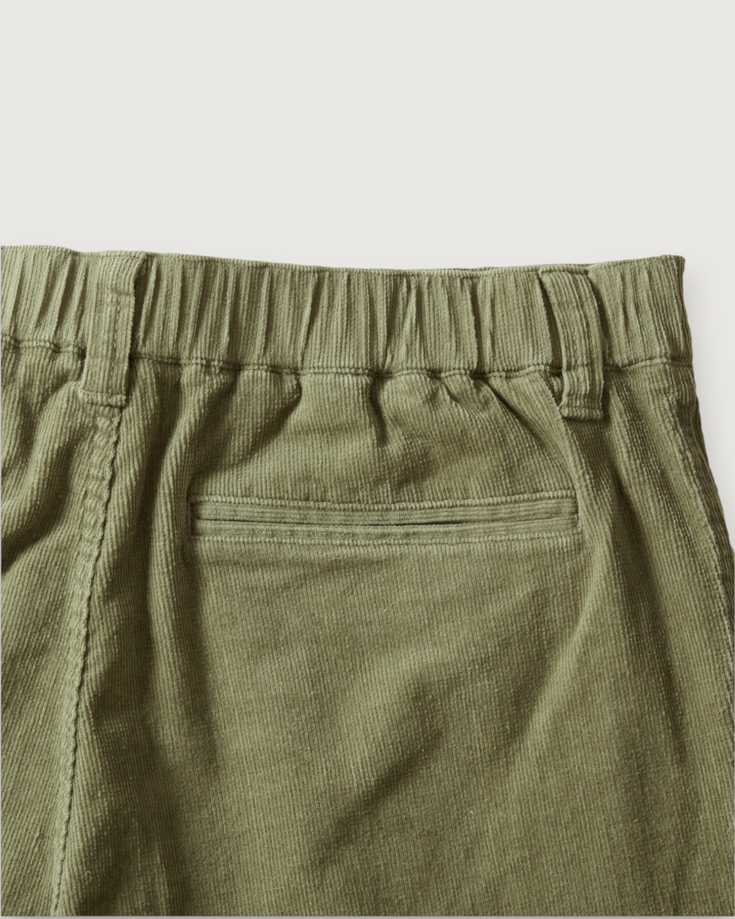 Corduroy Trail Shorts 8" - Dusty Olive