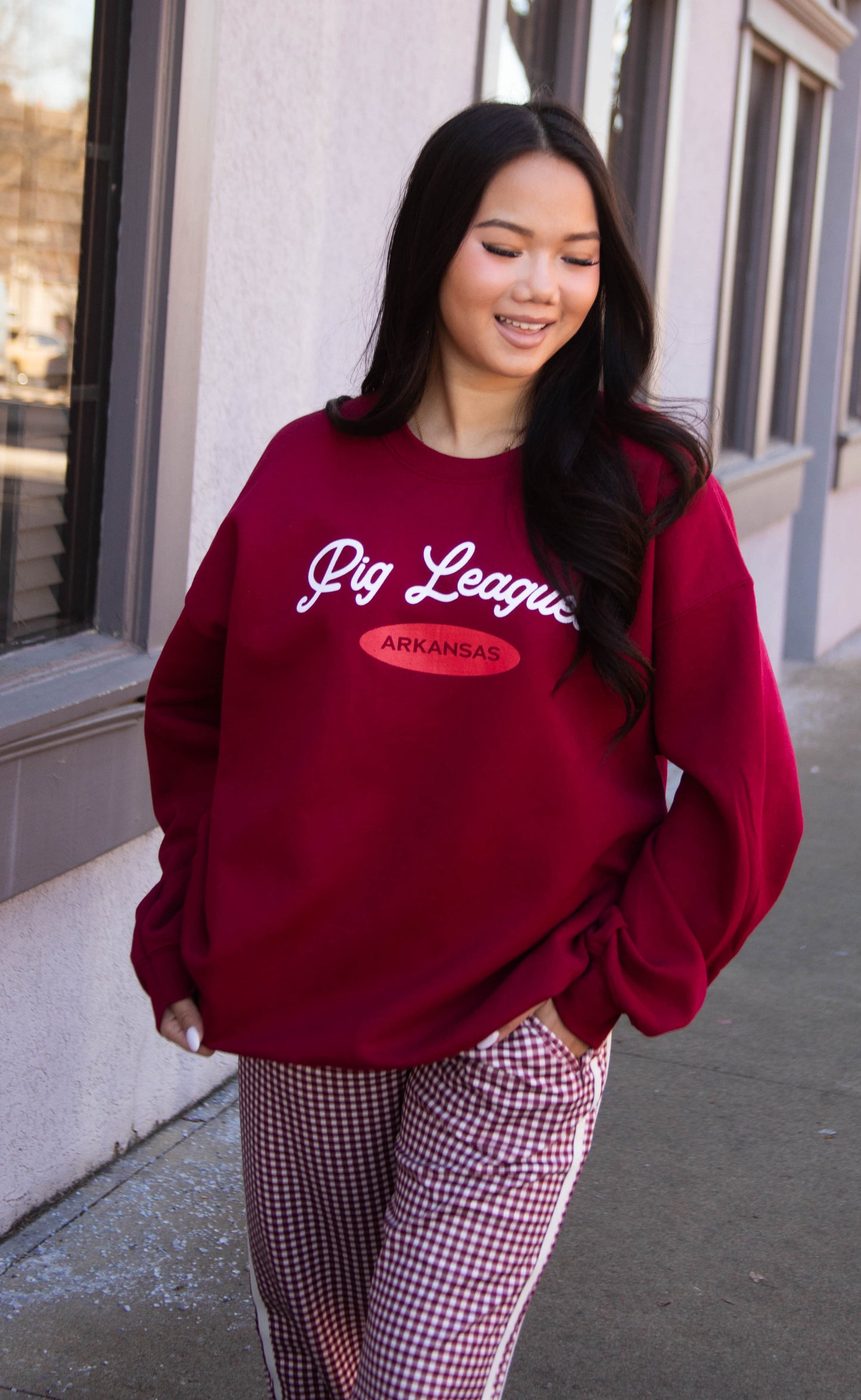 charlie southern: pig leagues sweatshirt
