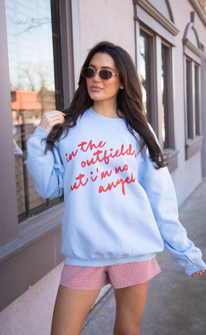 charlie southern: no angel sweatshirt