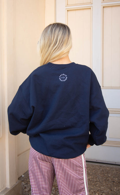 charlie southern: baseball snacks sweatshirt