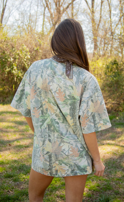 charlie southern: support your local dive bar camo tee