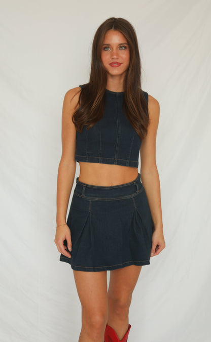 dare you to do something denim set