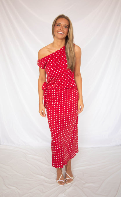 can't stop me polka dot set