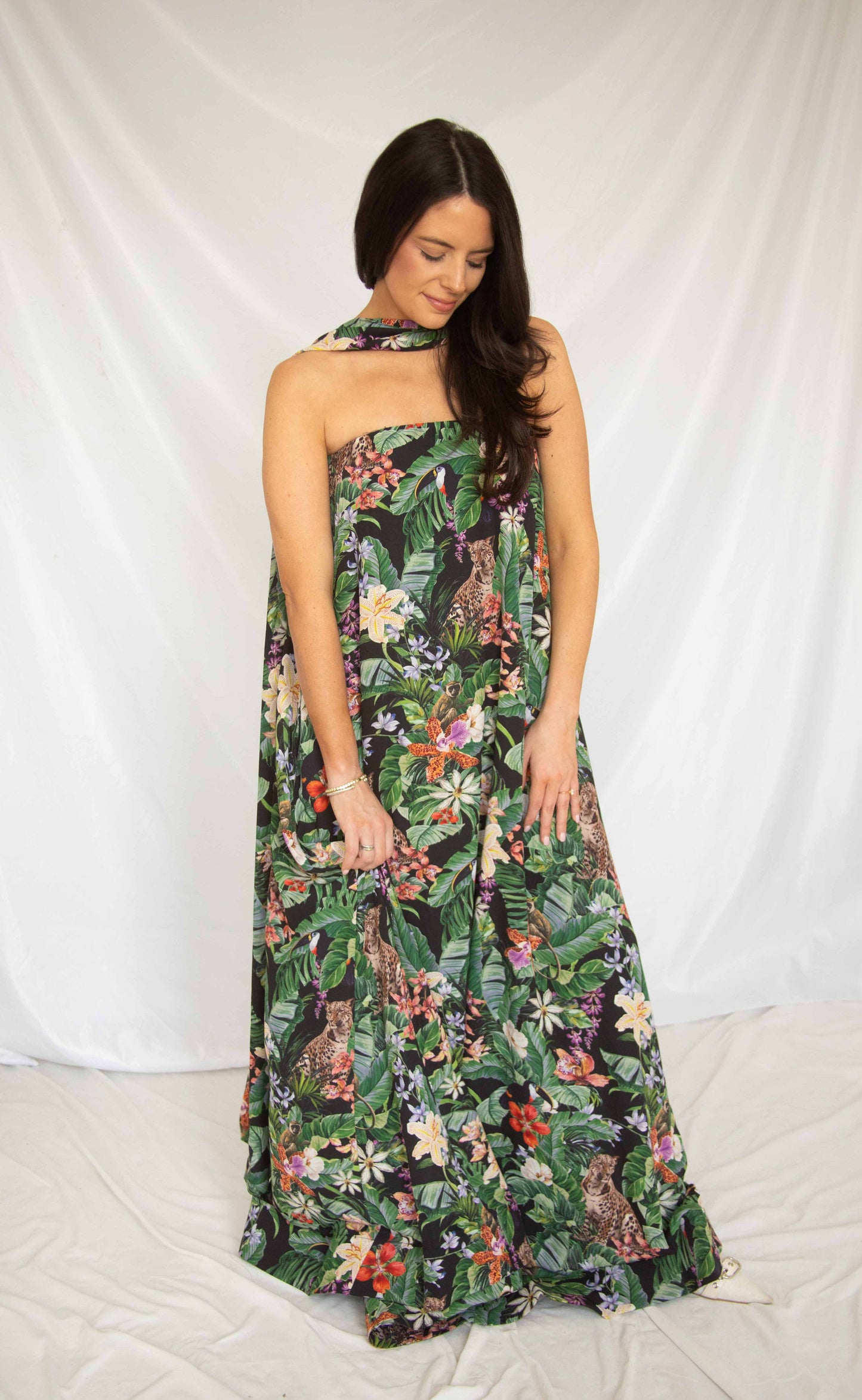 show me your mumu: tinsley tube dress - jungle mirage