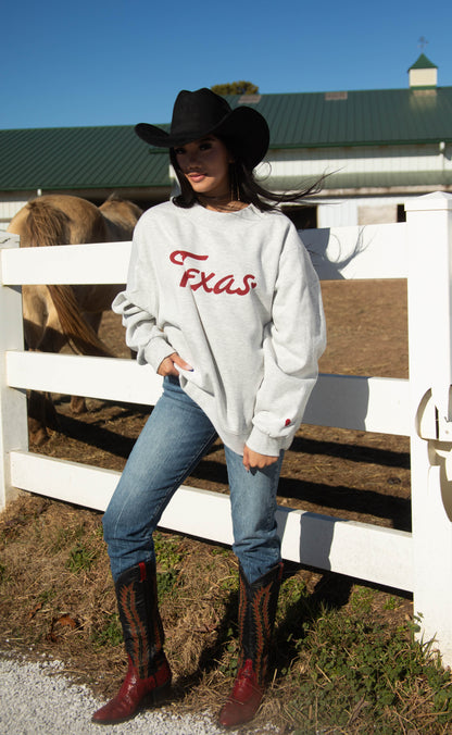 charlie southern: texas heart mockneck