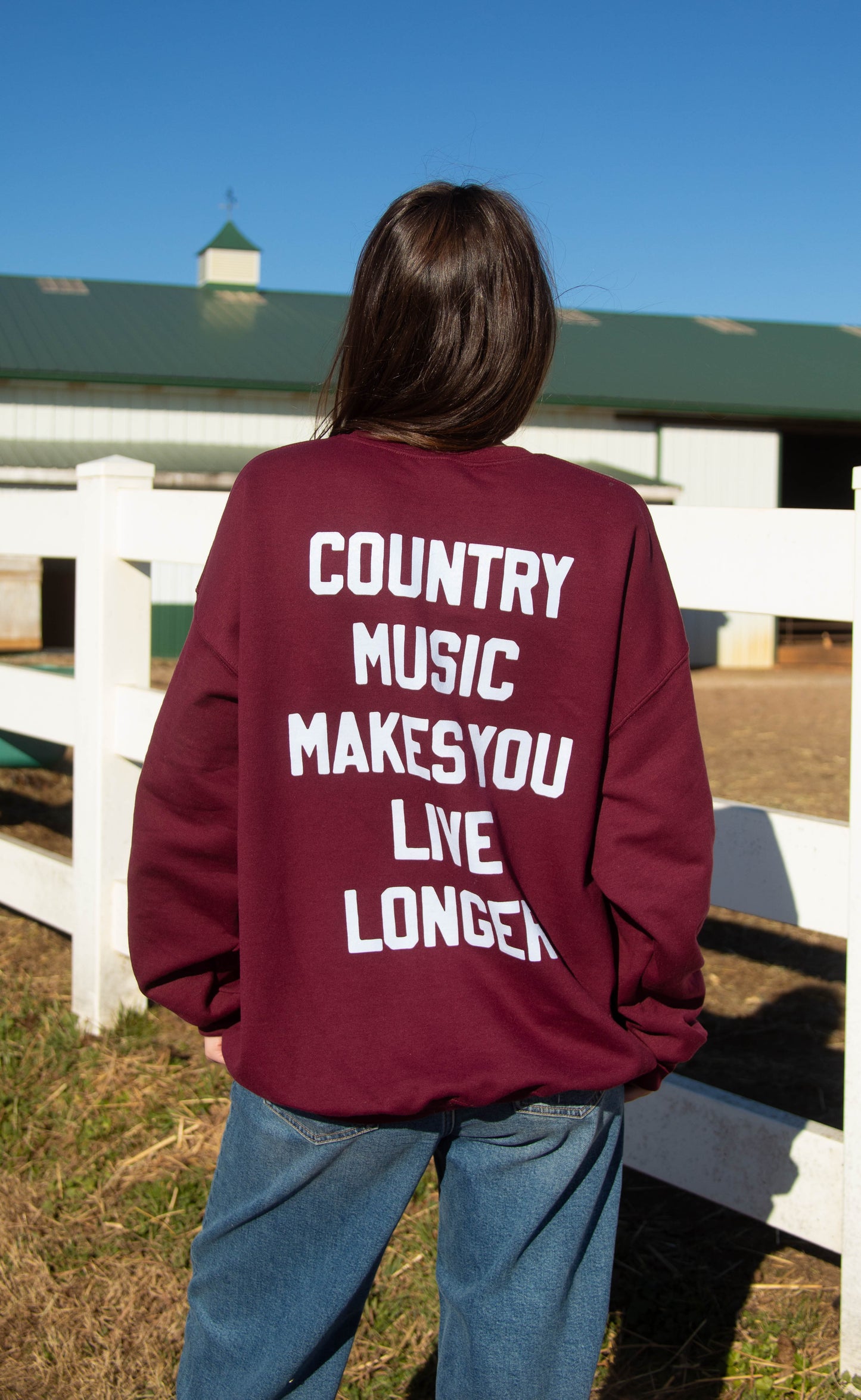 charlie southern: country music makes you live longer sweatshirt