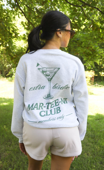 friday + saturday: mar tee ni club sweatshirt