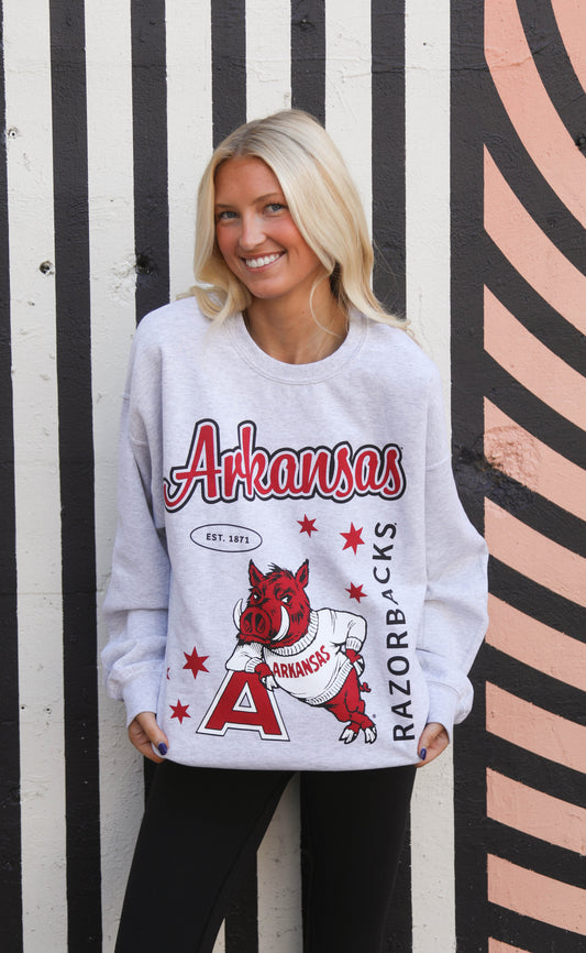 charlie southern: arkansas stars vault sweatshirt