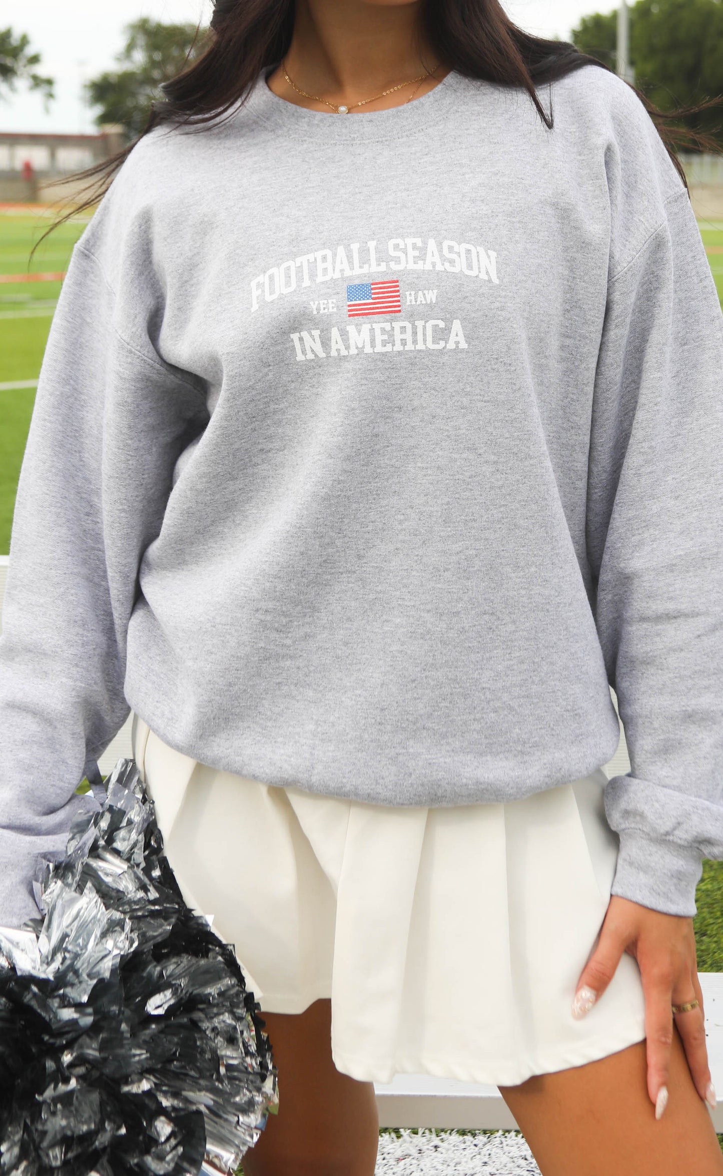 charlie southern: football season in america sweatshirt
